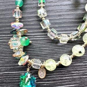 Aventurine + Phrenite